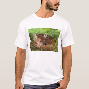 Two day old White-tailed Deer baby, Kentucky. T-Shirt