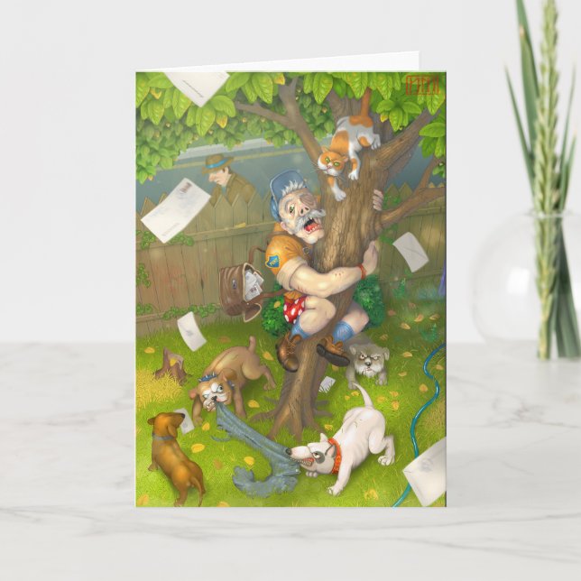 two days before retirement card (Front)