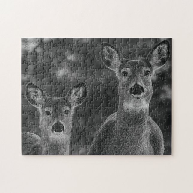 Two Dear Deer   Jigsaw Puzzle (Horizontal)