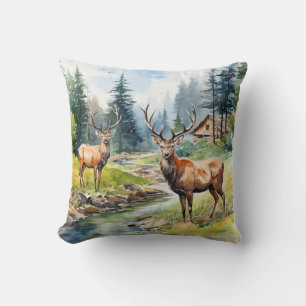 Two Deer Cushion