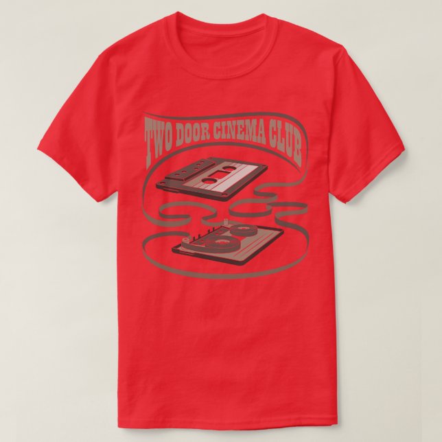 Two Door Cinema Club Exposed Cassette TShirt (Design Front)