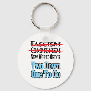 Two Down, One To Go Key Ring