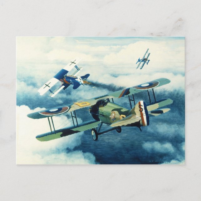 Two Down to Glory by William S. Phillips Postcard (Front)