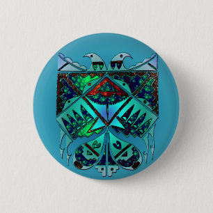 Two Eagles Button