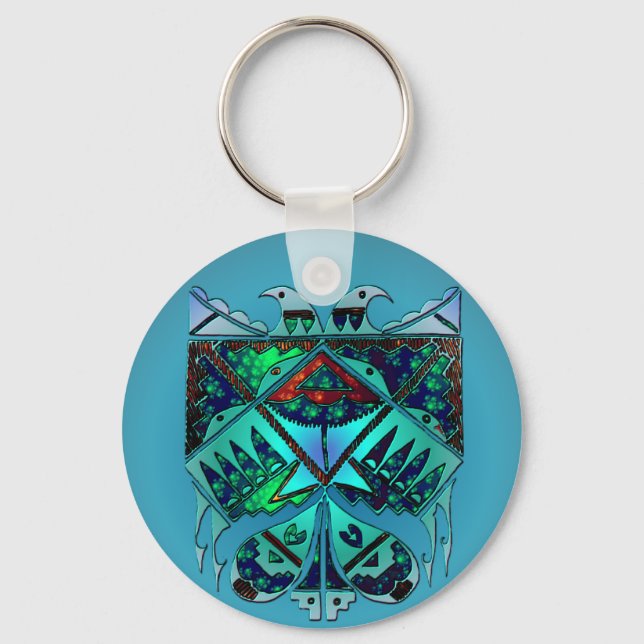 Two Eagles Keychain (Front)