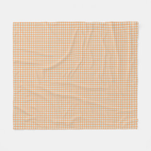 Two fabric swatches are shown fleece blanket