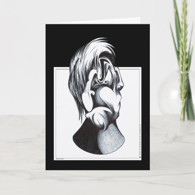 Two Faces of Grief Card (Front)