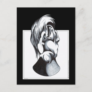 Two Faces of Grief Postcard