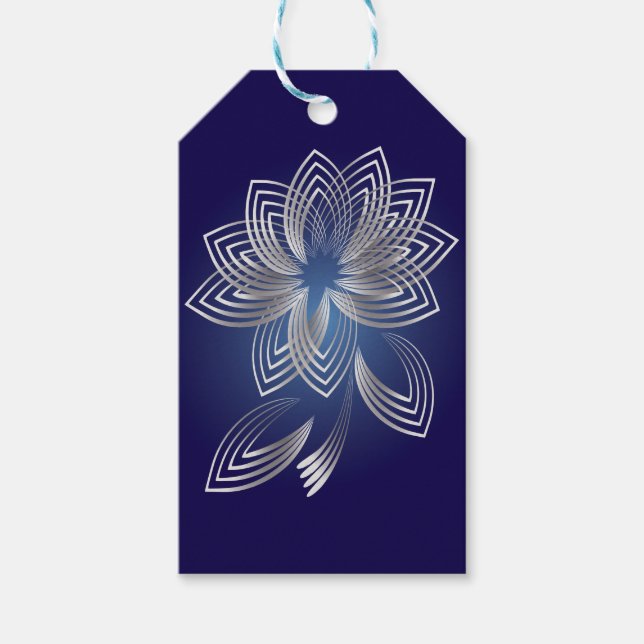 Two fallen petals gift tags (Front)