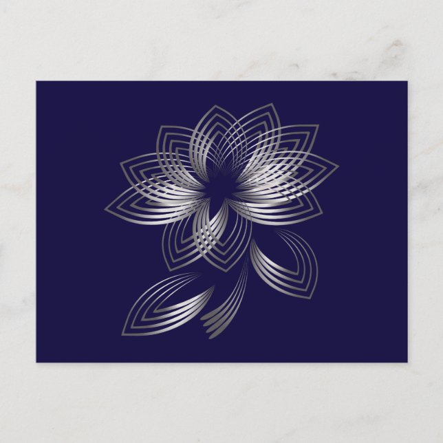 Two fallen petals postcard (Front)