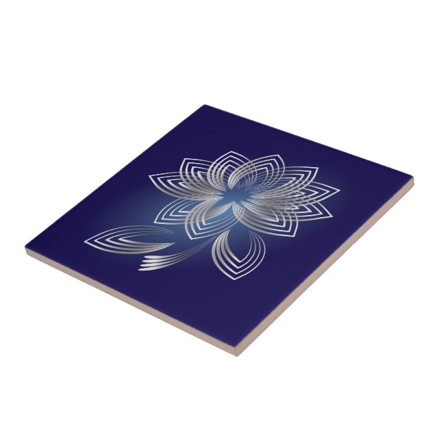 Two fallen petals tile (Side)