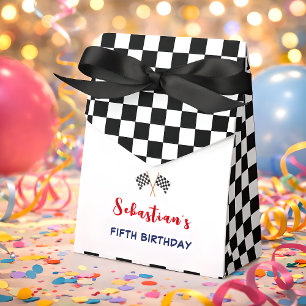 Two fast 2 curious second kids birthday favour box