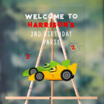 Two Fast 2nd Birthday Kids Racing Cars Welcome Acrylic Sign<br><div class="desc">Two Fast 2nd Birthday Kids Racing Cars Personalised Welcome Acrylic Sign features your custom welcome message with a colourful racing cars. Fabulous for kids birthday party celebrations. Designed by Evco Studio www.zazzle.com/store/evcostudio</div>