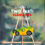 Two Fast 2nd Birthday Kids Racing Cars Welcome Acrylic Sign<br><div class="desc">Two Fast 2nd Birthday Kids Racing Cars Personalised Acrylic Welcome Sign features your custom welcome message with a colourful racing cars. Fabulous for kids birthday party celebrations. Designed by Evco Studio www.zazzle.com/store/evcostudio</div>