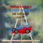 Two Fast 2nd Birthday Kids Racing Cars Welcome Acrylic Sign<br><div class="desc">Two Fast 2nd Birthday Kids Racing Cars Personalised Welcome Acrylic Sign features your custom welcome message with a colourful racing cars. Fabulous for kids birthday party celebrations. Designed by Evco Studio www.zazzle.com/store/evcostudio</div>