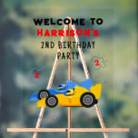 Two Fast 2nd Birthday Kids Racing Cars Welcome Acrylic Sign<br><div class="desc">Two Fast 2nd Birthday Kids Racing Cars Personalised Welcome Acrylic Sign features your custom welcome message with a colourful racing cars. Fabulous for kids birthday party celebrations. Designed by Evco Studio www.zazzle.com/store/evcostudio</div>