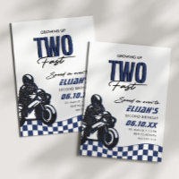 Two Fast Boys Motorcross Dirt Bike Birthday