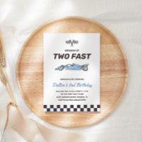 Two Fast Race Car 2nd Boy's Birthday Party