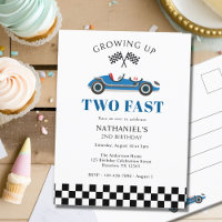 Two Fast Racing Car 2nd Birthday Celebration