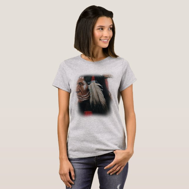 Two Feathers T-Shirt (Front Full)