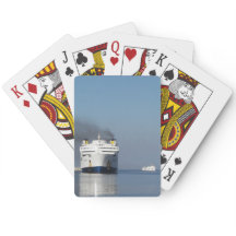 Two Ferries In Greece Bicycle Playing Cards