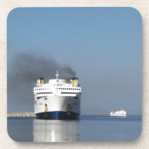 Two Ferries In Greece
