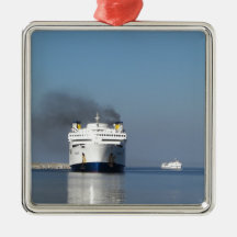 Two Ferries In Greece