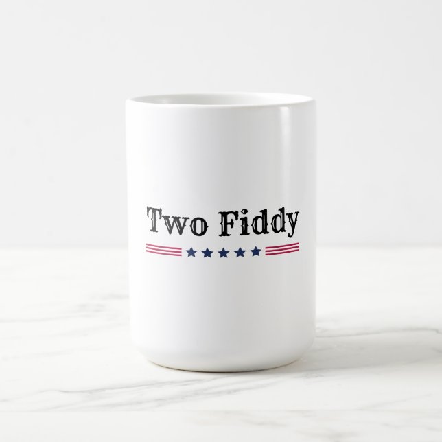 Two Fiddy USA Sestercentennial Coffee Mug (Center)