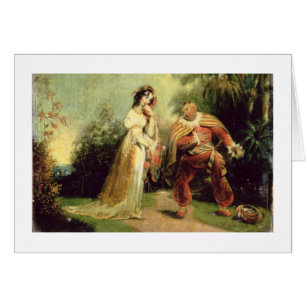 Two figures in Turkish costume in an Eastern lands