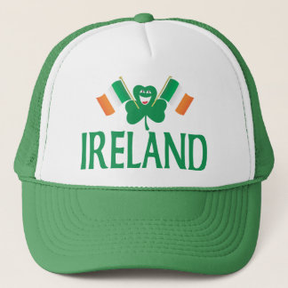 Two Flags of Ireland Trucker Hat