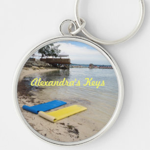 Two Floats Personalised Key Ring