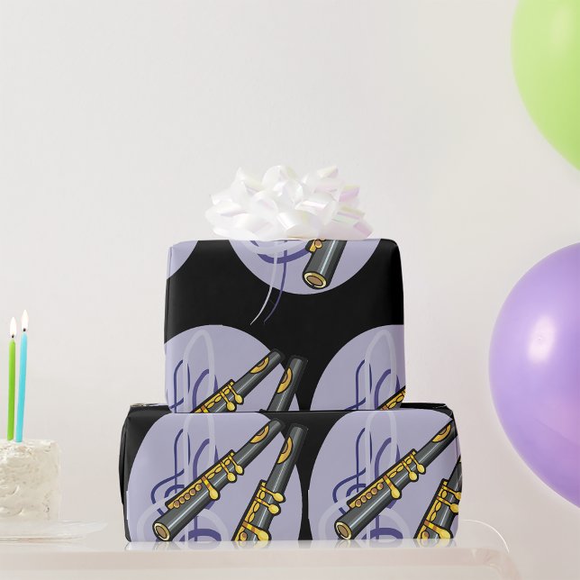 Two Flutes Wrapping Paper (Creator Uploaded)