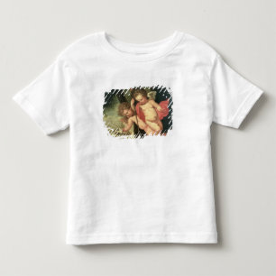 Two Flying Cherubs, holding the Crown of Thorns an Toddler T-Shirt