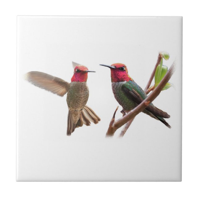 TWO FLYING JEWELS TILE (Front)