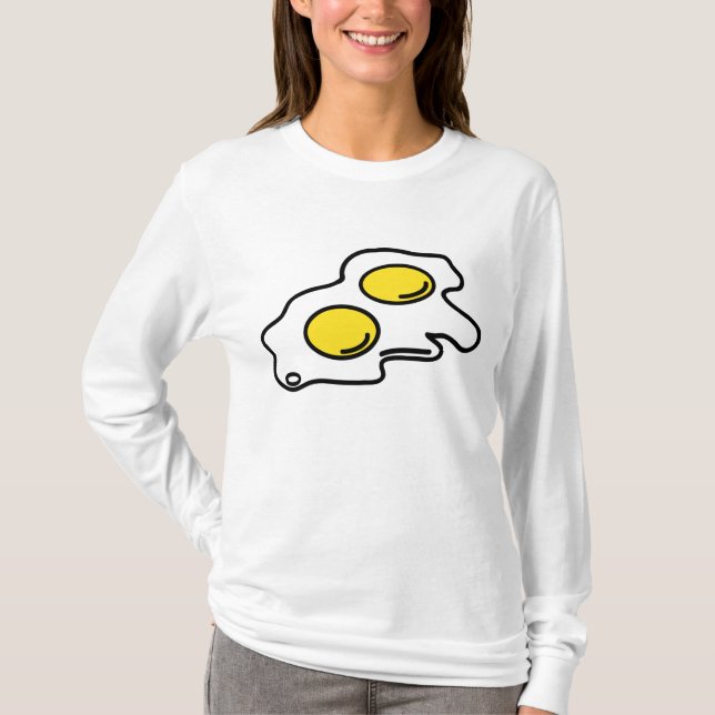 TWO FRIED EGGS T-Shirt (Front)