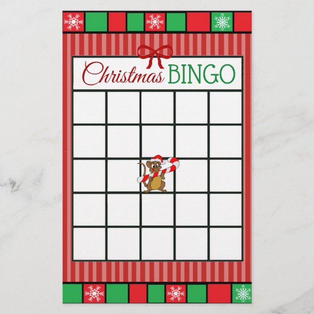 Two Fun Christmas Games Flier (Front)