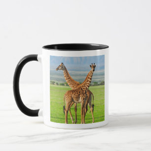 Two Giraffes Mug