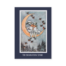 Two Girls on the Moon Imaginative Business Card