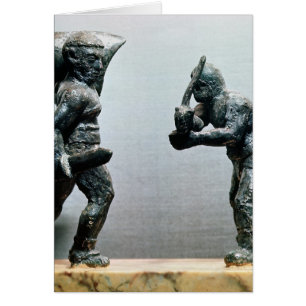 Two gladiators in combat