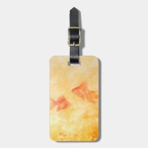 Two Goldfish Luggage Tag
