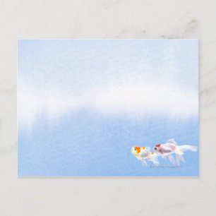 Two Goldfish Postcard