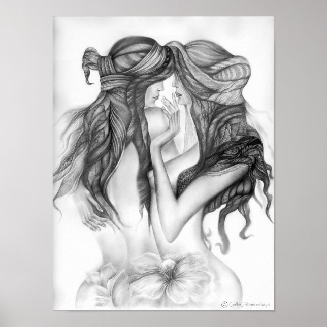 "Two Graces" Poster (Front)