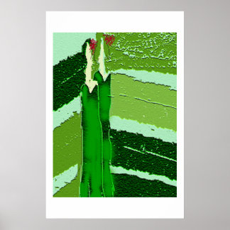 Two Green Ladies Poster