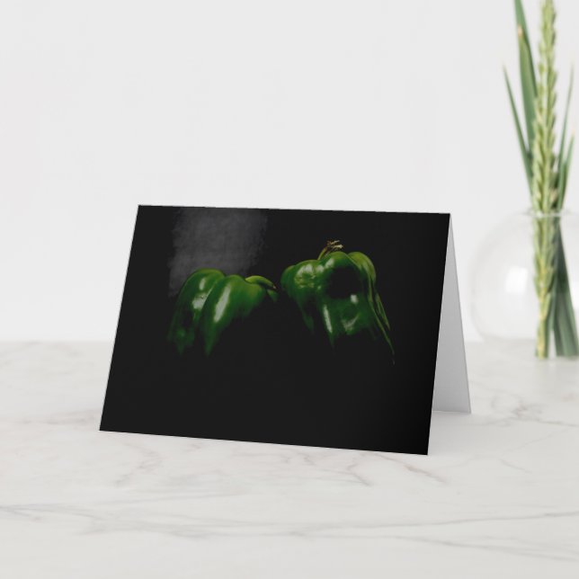 Two Green Peppers gccna Card (Front)