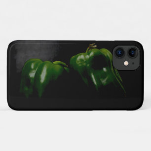 Two Green Peppers iphcna Case-Mate iPhone Case
