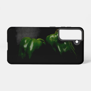 Two Green Peppers sgcnm Samsung Galaxy Case