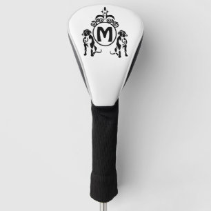 Two Guard Dog Monogram Golf Head Cover