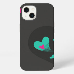Two halves make one Heart Matching Couple iPhone 13 Case