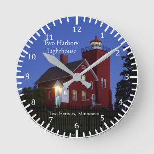 Two Harbors Lighthouse clock