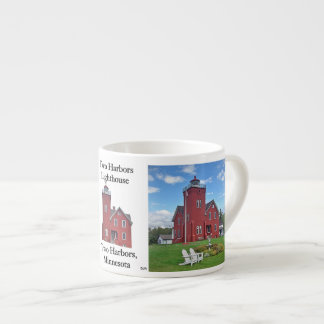 Two Harbour Lighthouse espresso mug